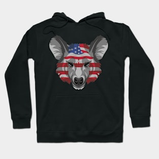 American hyena Hoodie